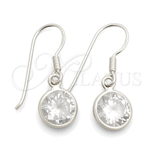 Sterling Silver Dangle Earring, Polished, Silver Finish, 02.396.0004