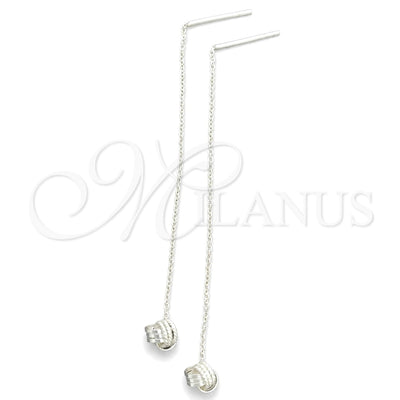 Plateada Plata Esterlina Aretes, vista principal del producto de Plata 925 por Mayoreo, vista principal del producto
