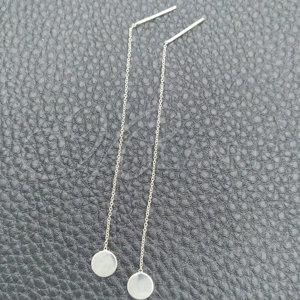 Sterling Silver Ring — Threader Earring Polished 02. — main product view — SKU 147533 | Plata 925 anillo — Threader Earring pulido 02. — SKU 147533