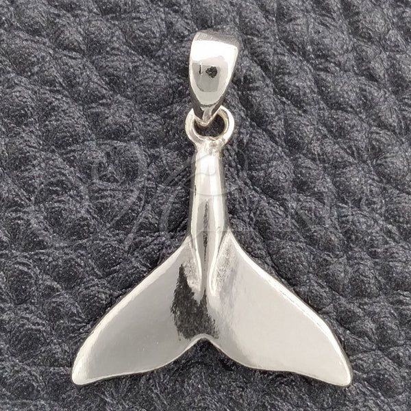Sterling Silver Pendant — Fancy Pendant Fish Design Polished 05. — main product view — SKU 147536 | Plata 925 dije — elegante Pendant Fish diseño pulido 05. — SKU 147536