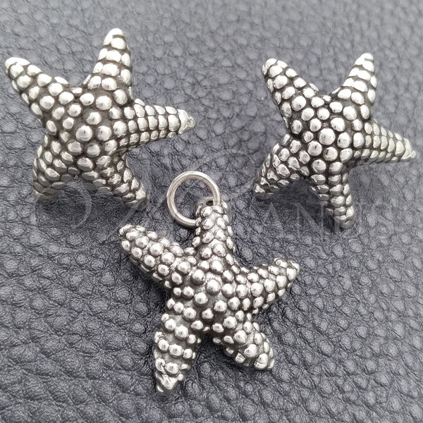 Sterling Silver Ring — Earring and Pendant Adult Set Star Design Polished — main product view — SKU 147553 | Plata 925 anillo — Earring and Pendant Adult Set estrella diseño pulido — SKU 147553