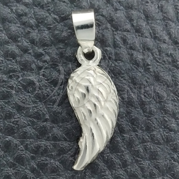 Sterling Silver Pendant — Fancy Pendant Angel Design Polished 05. — main product view — SKU 147555 | Plata 925 dije — elegante Pendant Angel diseño pulido 05. — SKU 147555