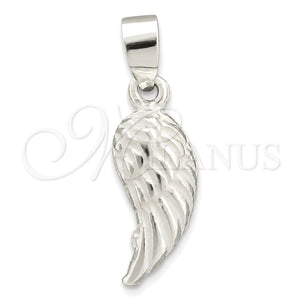 Sterling Silver Pendant — Fancy Pendant Angel Design Polished 05. — main product view — SKU 147555 | Plata 925 dije — elegante Pendant Angel diseño pulido 05. — SKU 147555