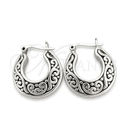 Sterling Silver Small Hoop, Polished, Silver Finish, 02.395.0033.20 for wholesale, main product view