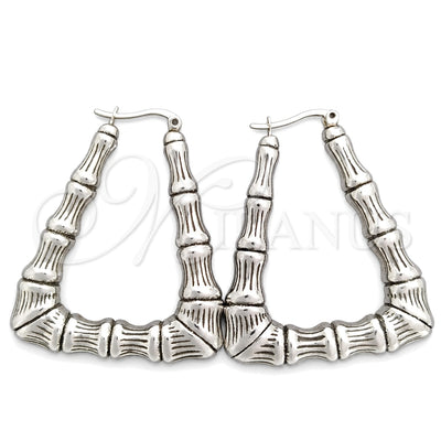 Sterling Silver Medium Hoop, Polished, Silver Finish, 02.395.0039.40 for wholesale, main product view