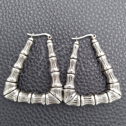 Sterling Silver Medium Hoop, Polished, Silver Finish, 02.395.0039.40