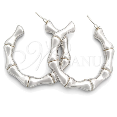Sterling Silver Medium Hoop, Polished, Silver Finish, 02.395.0045.40 for wholesale, main product view