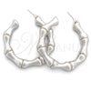 Sterling Silver Medium Hoop, Polished, Silver Finish, 02.395.0045.40 for wholesale, main product view