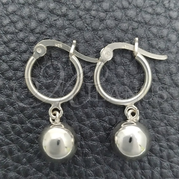 Sterling Silver Hoop Earrings — Small Hoop Polished 02. — main product view — SKU 147591 | Plata 925 aretes de aro — Small Hoop pulido 02. — SKU 147591