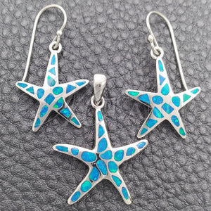 Sterling Silver Ring — Earring and Pendant Adult Set Star Design with — main product view — SKU 147592 | Plata 925 anillo — Earring and Pendant Adult Set estrella diseño with — SKU 147592