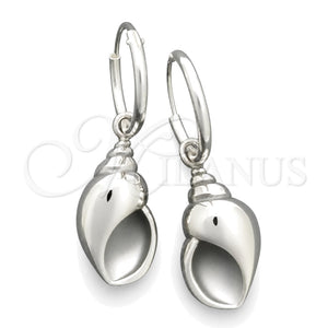 Sterling Silver Small Hoop, Polished, Silver Finish, 02.395.0042.20