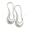 Sterling Silver Medium Hoop, Polished, Silver Finish, 02.395.0044.35
