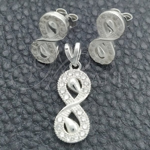 Sterling Silver Ring — Earring and Pendant Adult Set Polished 10. — main product view — SKU 147617 | Plata 925 anillo — Earring and Pendant Adult Set pulido 10. — SKU 147617