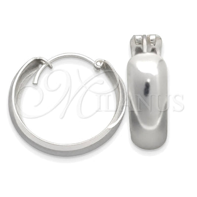 Sterling Silver Small Hoop, Polished, Silver Finish, 02.399.0019.20 for wholesale, main product view