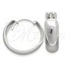 Sterling Silver Small Hoop, Polished, Silver Finish, 02.399.0019.20