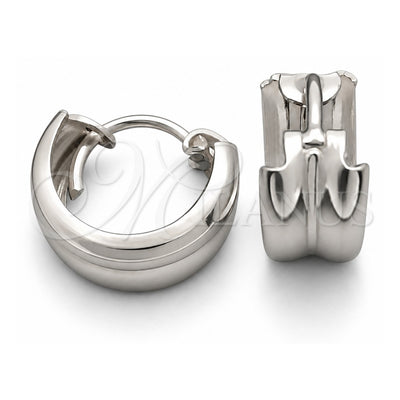 Sterling Silver Small Hoop, Polished, Silver Finish, 02.399.0020.10