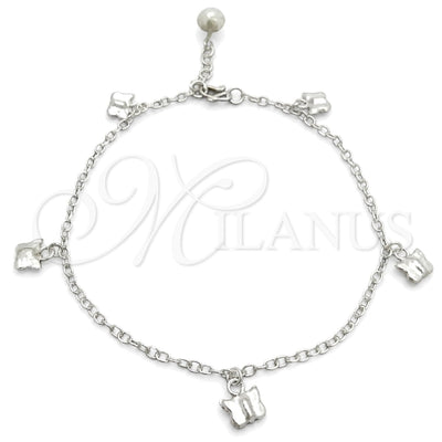 Plateada Plata Esterlina Pulsera, vista principal del producto de Plata 925 por Mayoreo, vista principal del producto