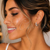 Sterling Silver Small Hoop, Polished, Silver Finish, 02.399.0020.14