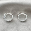 Sterling Silver Small Hoop, Polished, Silver Finish, 02.399.0020.14