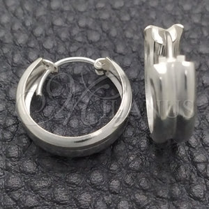 Sterling Silver Hoop Earrings — Small Hoop Polished 02. — main product view — SKU 147735 | Plata 925 aretes de aro — Small Hoop pulido 02. — SKU 147735
