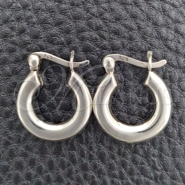 Sterling Silver Hoop Earrings — Small Hoop Polished 02. — main product view — SKU 147747 | Plata 925 aretes de aro — Small Hoop pulido 02. — SKU 147747