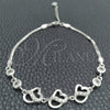 Plateada Plata Esterlina Pulsera, vista 3 de la galería del producto de Plata 925 por Mayoreo, vista adicional 3 del producto