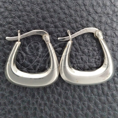 Sterling Silver Small Hoop, Polished, Silver Finish, 02.399.0028.10