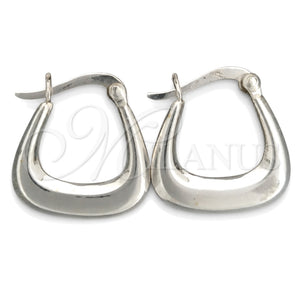 Sterling Silver Small Hoop, Polished, Silver Finish, 02.399.0028.10