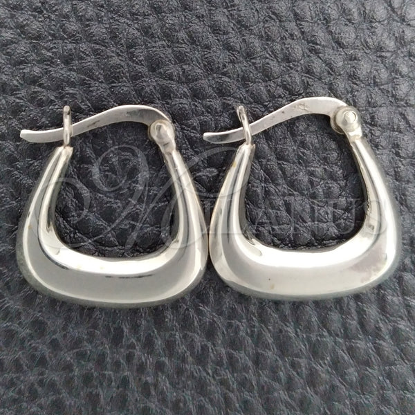 Sterling Silver Hoop Earrings — Small Hoop Polished 02. — main product view — SKU 147757 | Plata 925 aretes de aro — Small Hoop pulido 02. — SKU 147757