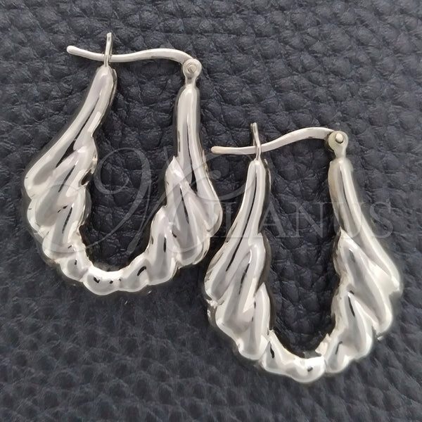 Sterling Silver Hoop Earrings — Small Hoop Polished 02. — main product view — SKU 147761 | Plata 925 aretes de aro — Small Hoop pulido 02. — SKU 147761