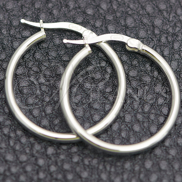 Sterling Silver Hoop Earrings — Small Hoop Hollow Design Polished 02. — main product view — SKU 147846 | Plata 925 aretes de aro — Small Hoop Hollow diseño pulido 02. — SKU 147846