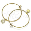Oro Laminado Large Hoop, Gold Filled Style Polished, Golden Finish, 02.63.2742.50