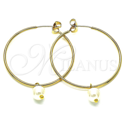 Argollas de Oro Laminado 02.63.2744.1.40 por Mayoreo, vista principal del producto