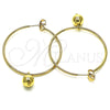 Oro Laminado Medium Hoop, Gold Filled Style Polished, Golden Finish, 02.63.2744.2.40