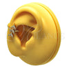 Oro Laminado Earcuff, Gold Filled Style with White Cubic Zirconia, Polished, Golden Finish, 02.210.0690