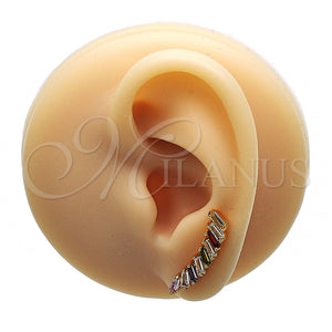 Gold Filled Ring — Earcuff Baguette Design with Multicolor Cubic Zirconia Polished — main product view — SKU 148157 | Oro Laminado anillo — Earcuff Baguette diseño with Multicolor Cubic Zirconia pulido — SKU 148157