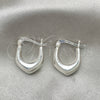 Sterling Silver Small Hoop, Polished, Silver Finish, 02.393.0021.10