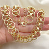 Oro Laminado Fancy Necklace, Gold Filled Style Polished, Golden Finish, 03.331.0184.36 (16 MM Thickness, 36 Inches Length)