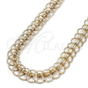 Oro Laminado Fancy Necklace, Gold Filled Style Polished, Golden Finish, 03.331.0184.36 (16 MM Thickness, 36 Inches Length)