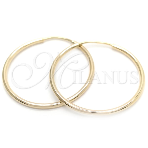 Gold Filled Hoop Earrings — Small Hoop Polished 02.58. — main product view — SKU 148397 | Oro Laminado aretes de aro — Small Hoop pulido 02.58. — SKU 148397