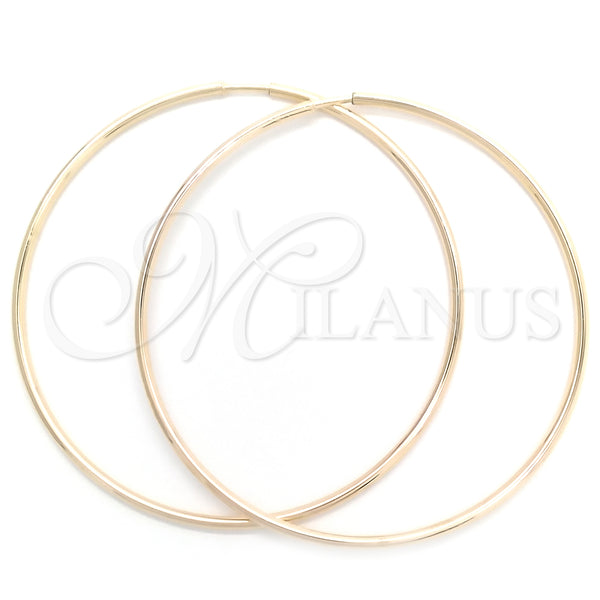 Gold Filled Hoop Earrings — Small Hoop Polished 02.58. — main product view — SKU 148400 | Oro Laminado aretes de aro — Small Hoop pulido 02.58. — SKU 148400