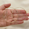 Oro Laminado Small Hoop, Gold Filled Style Polished, Golden Finish, 02.58.0081.60