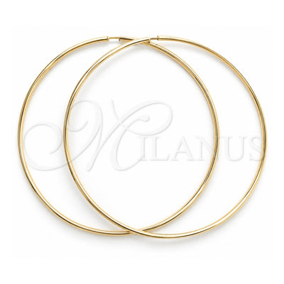 Oro Laminado Small Hoop, Gold Filled Style Polished, Golden Finish, 02.58.0081.60