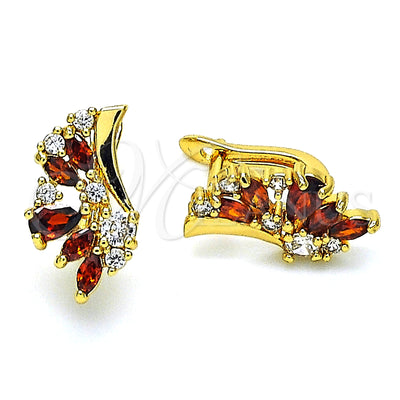 Argollas de Oro Laminado 02.210.0717.1.10 por Mayoreo, vista principal del producto