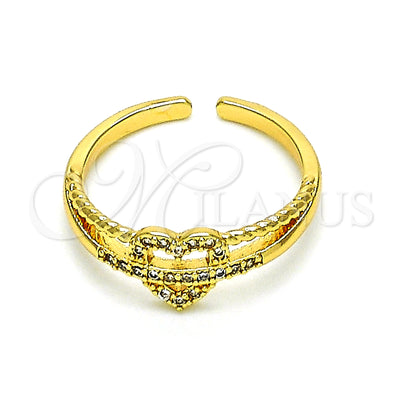 Gold Filled Gold-Filled Heart Ring 01.310.0033 for wholesale, main product view
