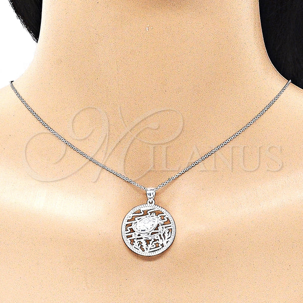 Sterling Silver Pendant — Fancy Pendant Turtle Design Polished Raw 05. — alternate product view — SKU 149009 | Plata 925 dije — elegante Pendant Turtle diseño pulido Raw 05. — SKU 149009