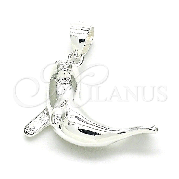 Sterling Silver Pendant — Fancy Pendant Polished Raw 05. — main product view — SKU 149033 | Plata 925 dije — elegante Pendant pulido Raw 05. — SKU 149033