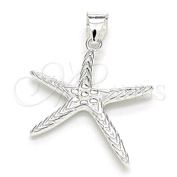 Sterling Silver Pendant — Fancy Pendant Polished Raw 05. — main product view — SKU 149048 | Plata 925 dije — elegante Pendant pulido Raw 05. — SKU 149048