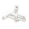 Sterling Silver Fancy Pendant, Polished, Raw, 05.398.0048