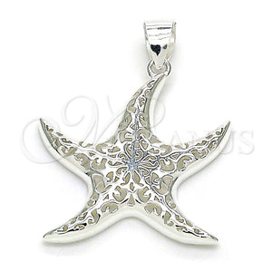 Sterling Silver Pendant — Fancy Pendant Polished Raw 05. — main product view — SKU 149059 | Plata 925 dije — elegante Pendant pulido Raw 05. — SKU 149059